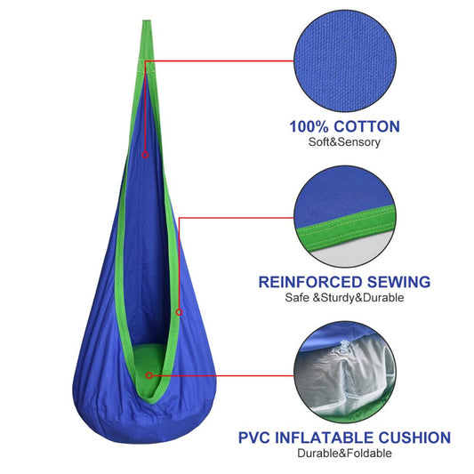 Creative Kid Hammock Garden Furniture Pod Swings