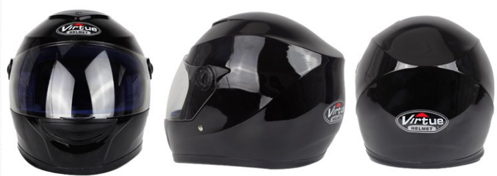 Electric motorcycle helmet full-covering helmet