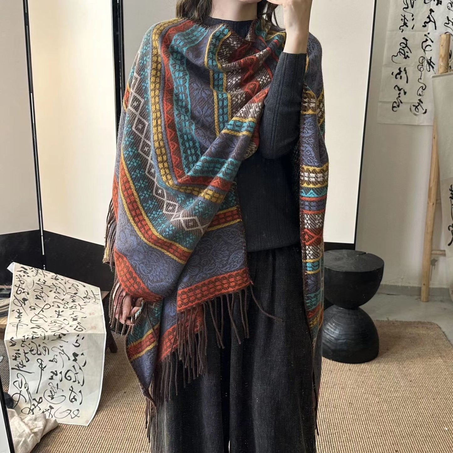 Women's Ethnic Style Shawl