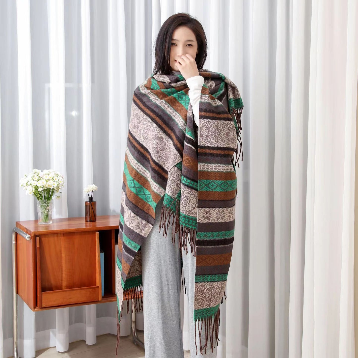 Women's Ethnic Style Shawl