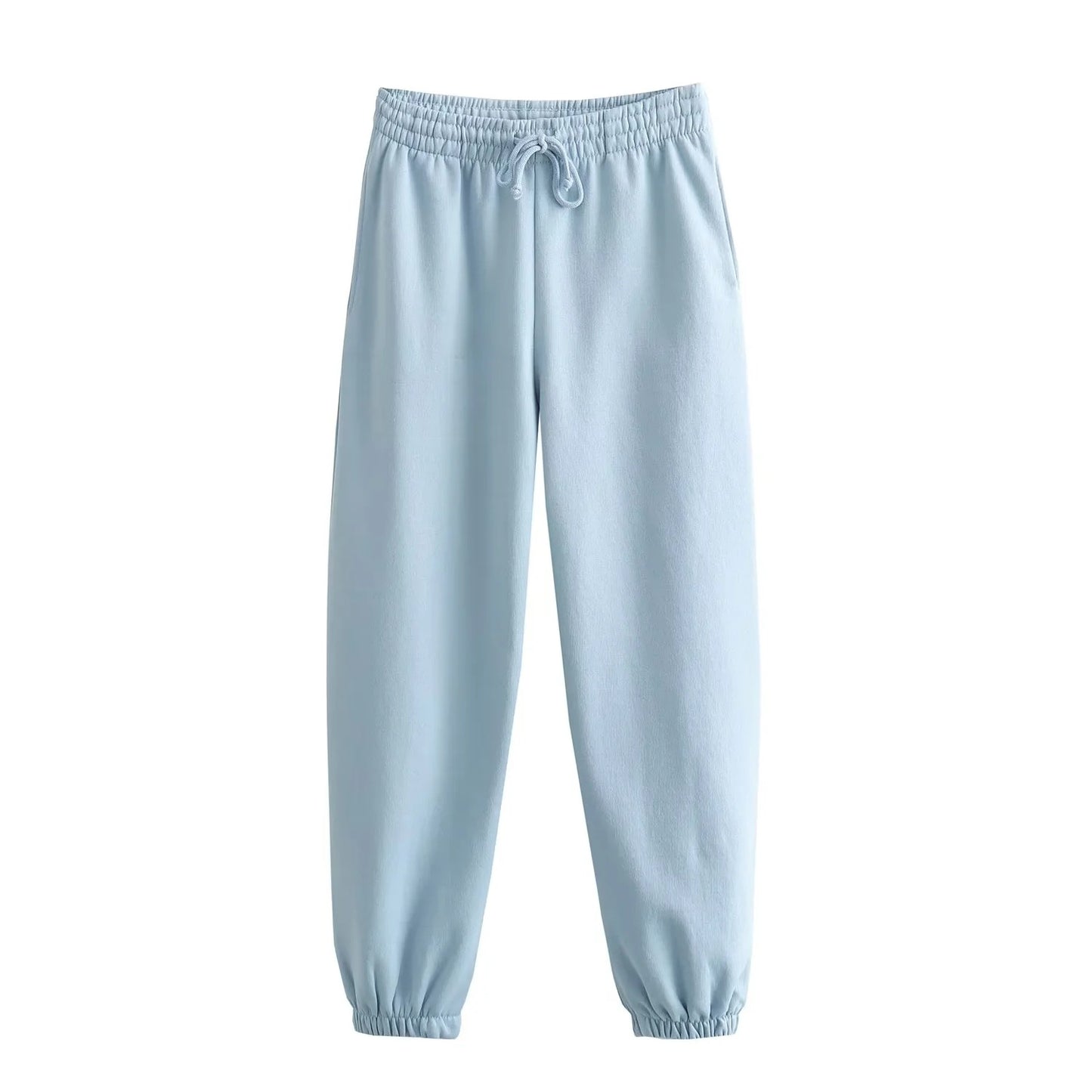 Women's Lace-up Jogger Pants Suit