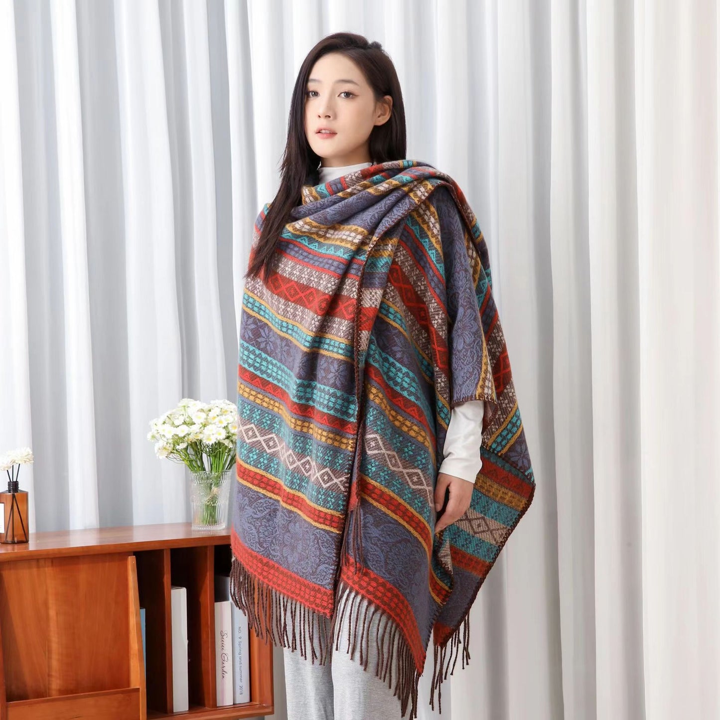 Women's Ethnic Style Shawl