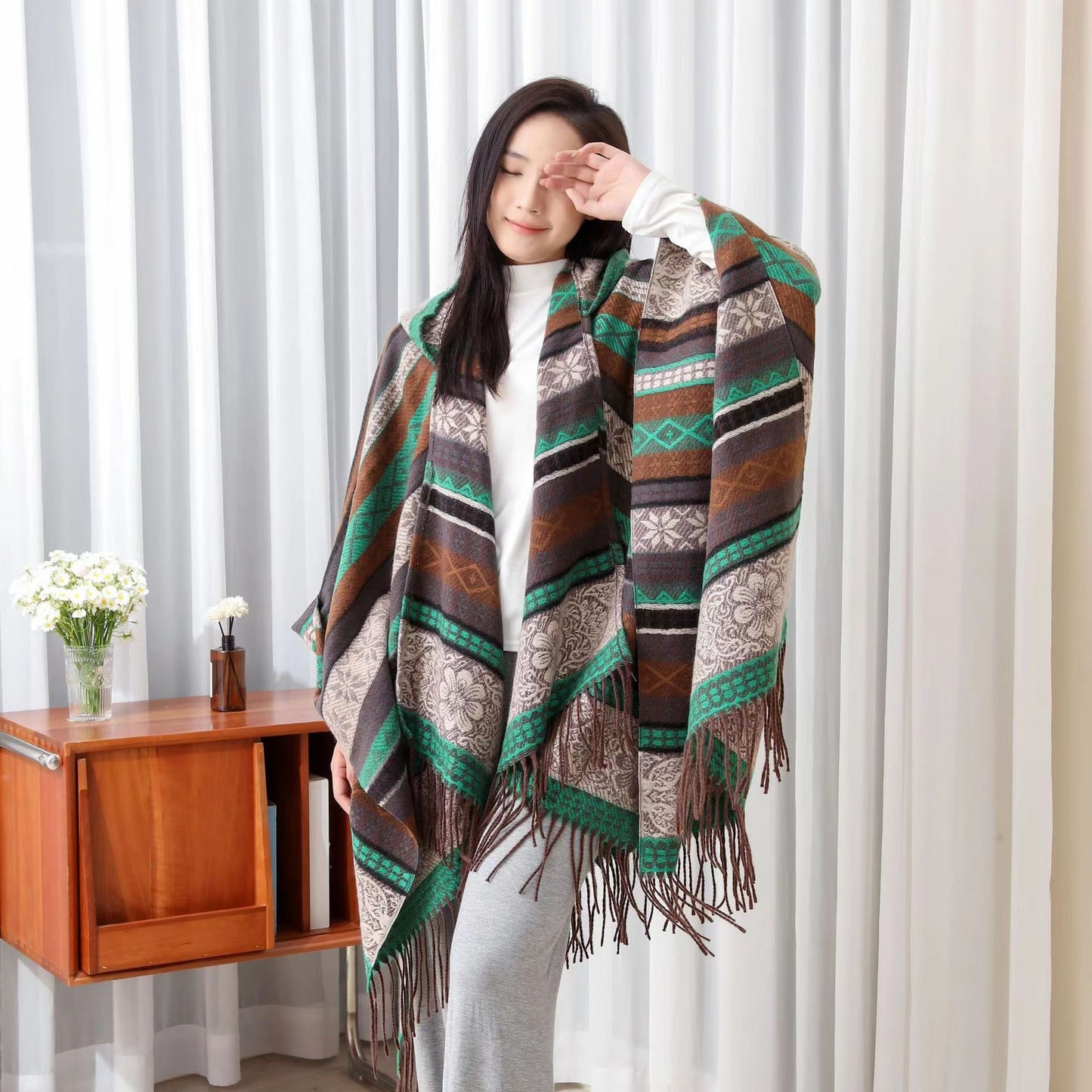 Women's Ethnic Style Shawl