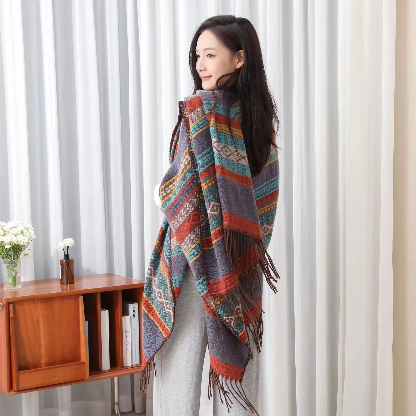Women's Ethnic Style Shawl