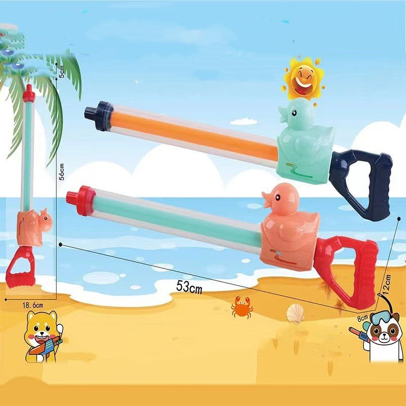 Pullable Children's Water Gun Beach Combat Toy