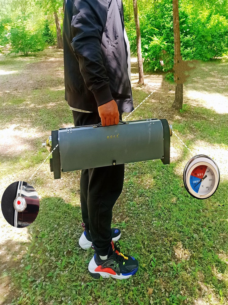 Portable Smokeless Vacuum Oven Outdoor Grill