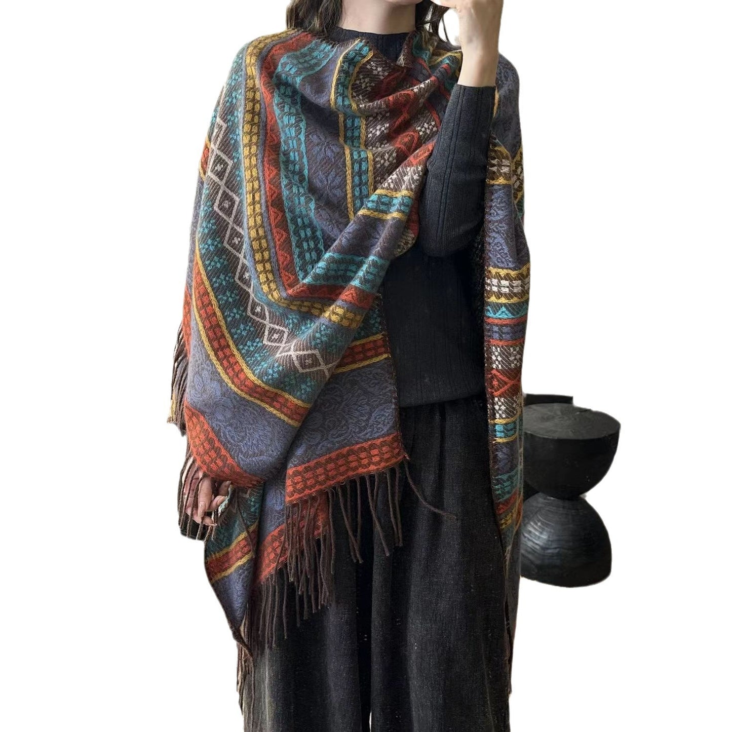 Women's Ethnic Style Shawl