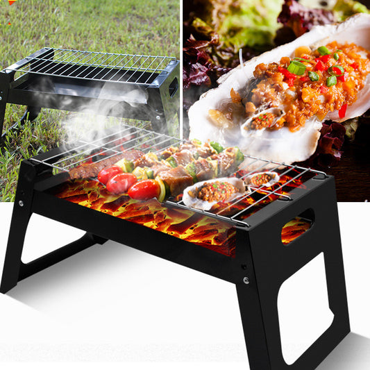 Folding Outdoor Barbecue grill