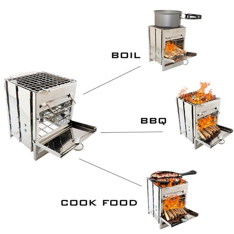 Mini Outdoor Firewood Stove