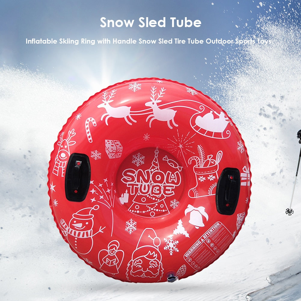 Snow Sled Tube Ski Circle