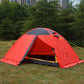Outdoor Camping Camping Double-layer Aluminum Pole Tent
