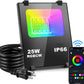 IP66 Waterproof Garden Smart Bluetooth RGBW Flood Light