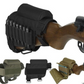 Hunting Gun Accessories Adjustable Rifle Shotgun Tactical Buttstock Cheek Rest Shooting Pad Ammo Case Cartridges Holder Pouch