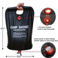 Portable Compact Solar Sun Heating Bath Bag Outdoor Travel