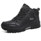 High-top plus velvet outdoor hiking shoes
