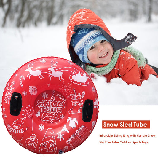 Snow Sled Tube Ski Circle