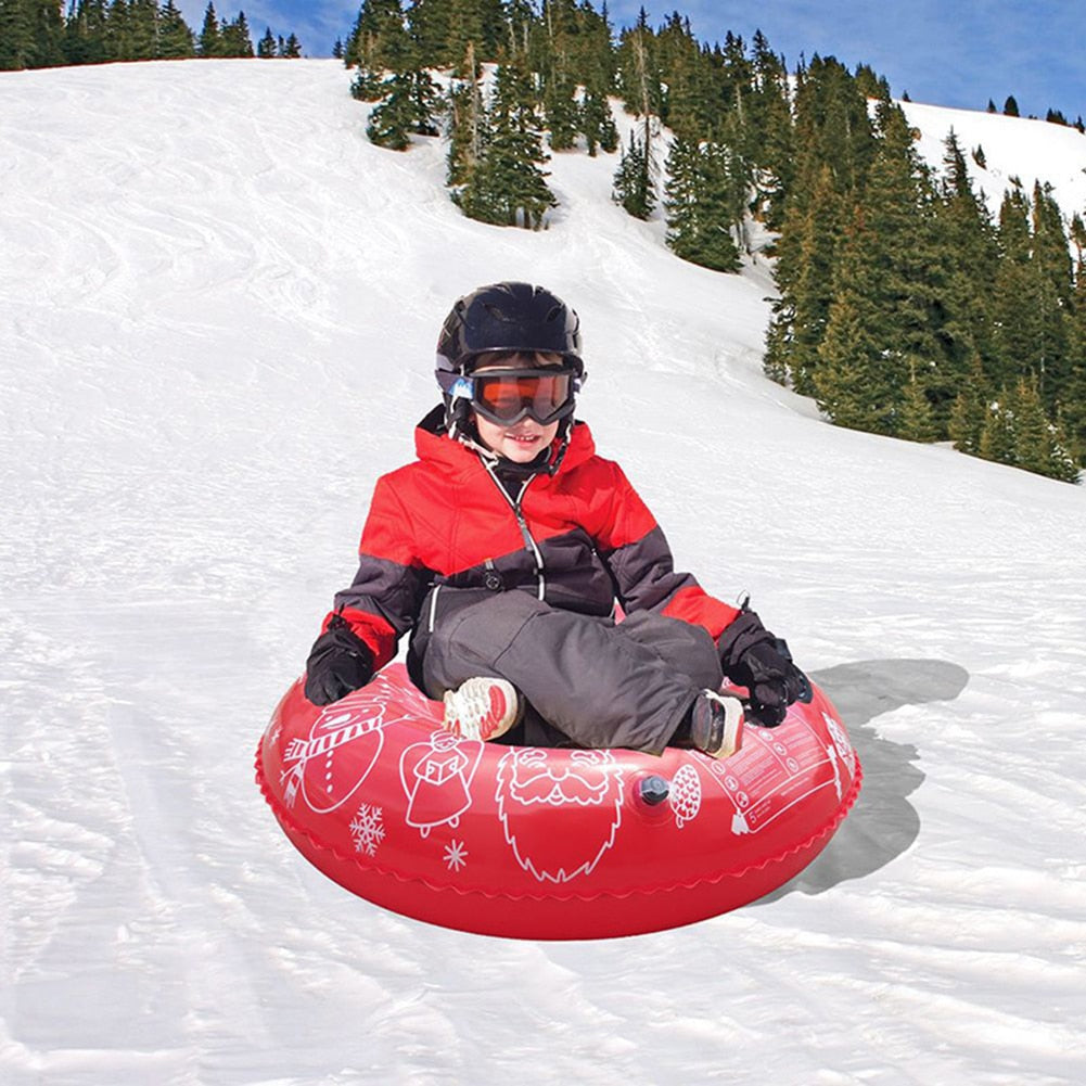 Snow Sled Tube Ski Circle